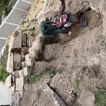 Boulder Retaining Wall