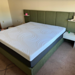 Bed assembled