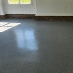 Epoxy floor coating