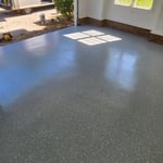 Epoxy floor coating
