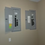 Two-panel setup