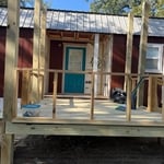 East Texas deck install