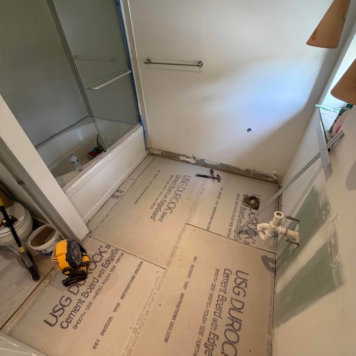 Bathroom remodel