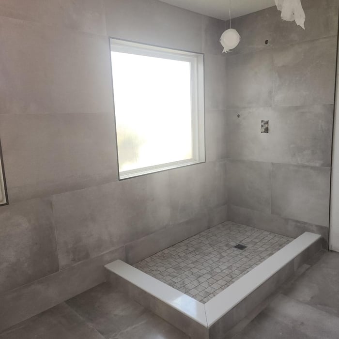 Shower remodeling