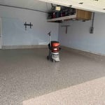 Garage floor restoration
