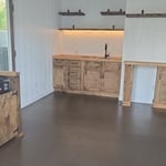 Finished kitchen