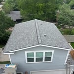 Rear shingle roof