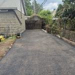 Asphalt storage area