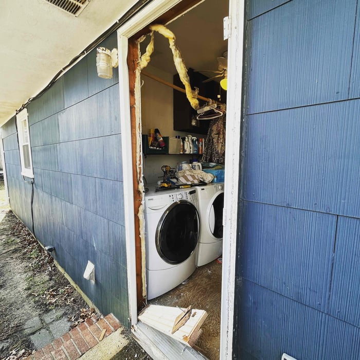 New door installed