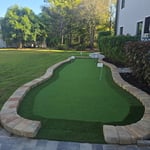 Turf and putting green