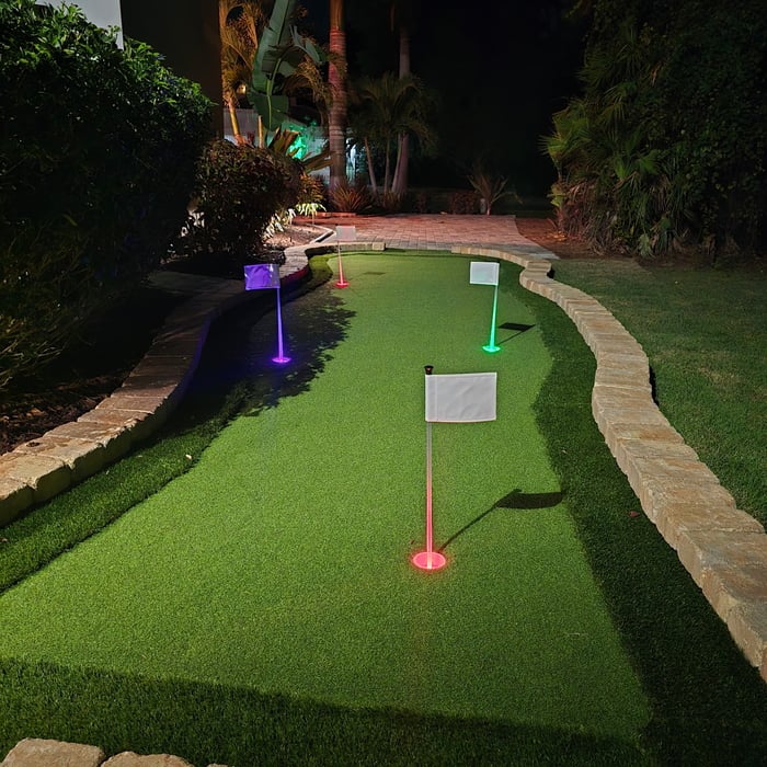 Turf and putting green