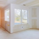 New drywall and finish