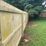 Construction of a fence