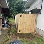 Construction of a fence