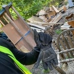 Yard cleanout