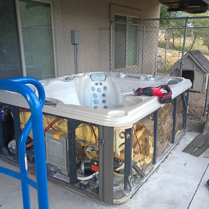 Hot tube removal