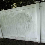 PVC FENCE CLEAN BEFORE