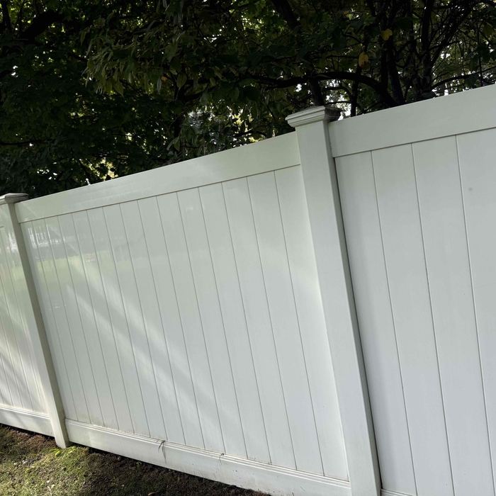 PVC FENCE CLEAN BEFORE