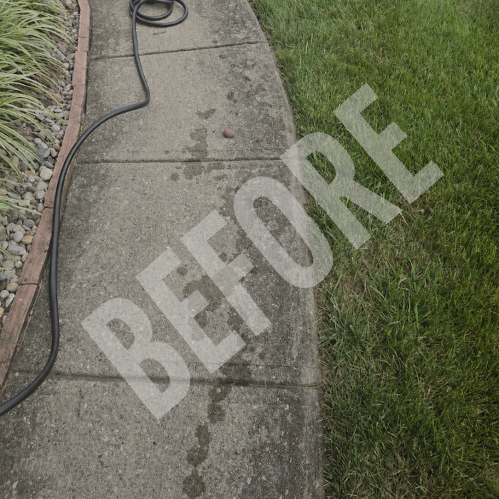 Pressure Wash Driveway