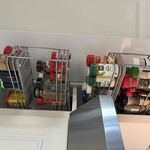 Kitchen shelf installed