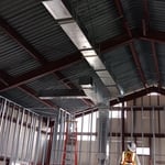 Sheet metal duct