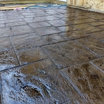 Stamp patio