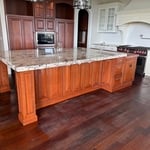 Cabinets refinished