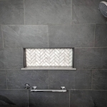 Tile bathroom