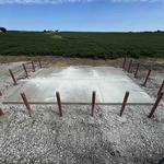 Concrete pad
