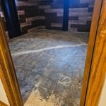 LVP Floor and Cabinet