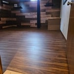 LVP Floor and Cabinet