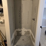 Shower install