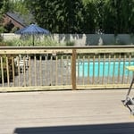 Big beautiful deck