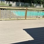 Big beautiful deck