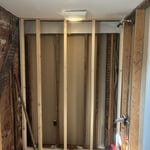 New wall