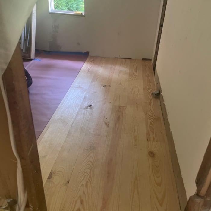 Floor in process