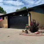 Garage door remodel