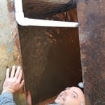 Water in the crawl space