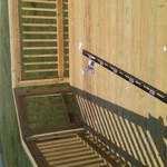 Back yard deck
