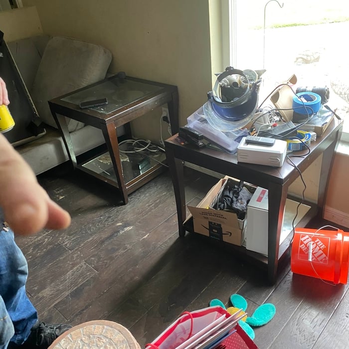 Hoarder house