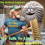 Dryer vent cleaning