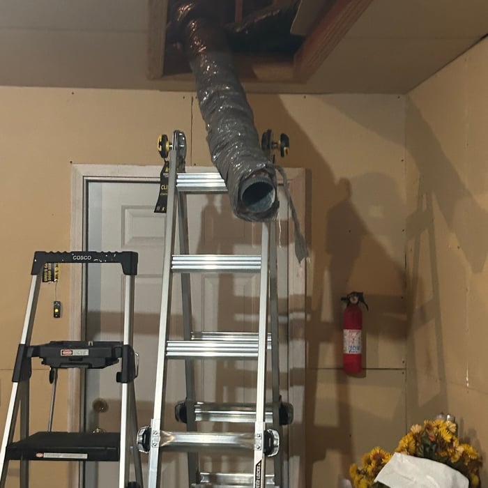 Dryer vent cleaning