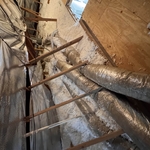 Attic insulation