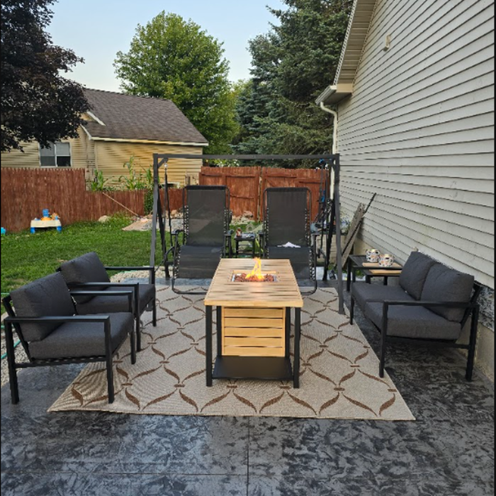Stamped Patio Addition