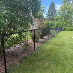 Black chain link