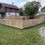 Trim and cap cedar