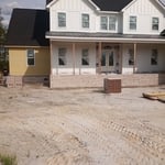 Brick skirting