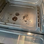 Oven before