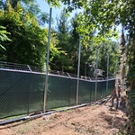 Chain link fence