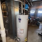 Water heater install